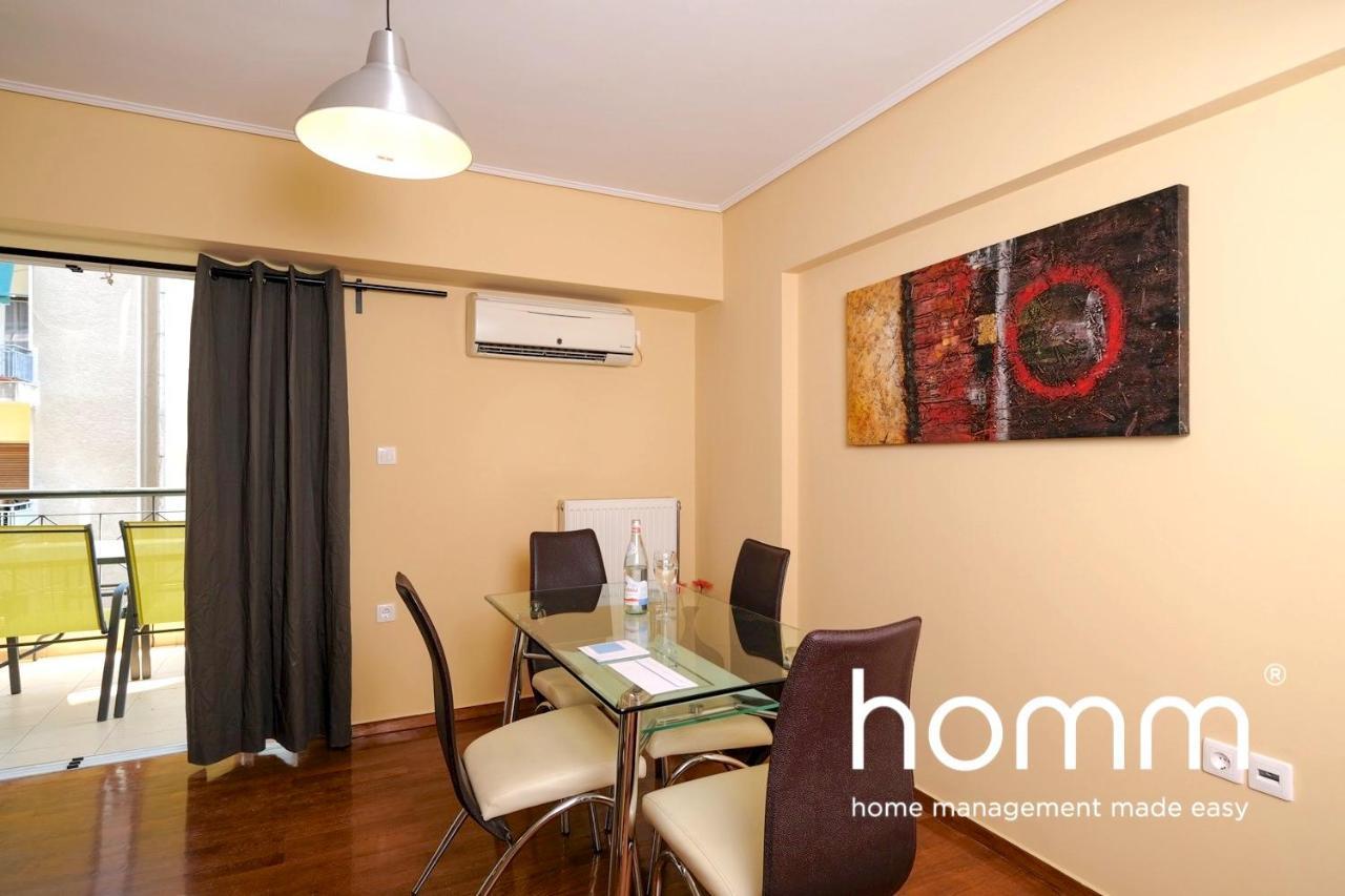 אתונה 85M² Homm Apartment, Vatheos Str, Ampelokipoi 2Bd מראה חיצוני תמונה