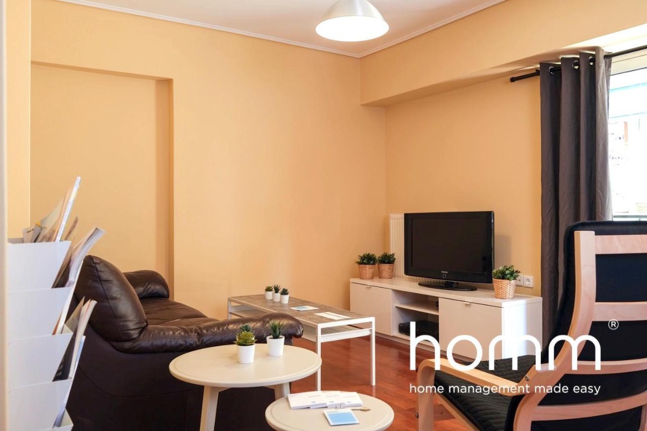 אתונה 85M² Homm Apartment, Vatheos Str, Ampelokipoi 2Bd מראה חיצוני תמונה